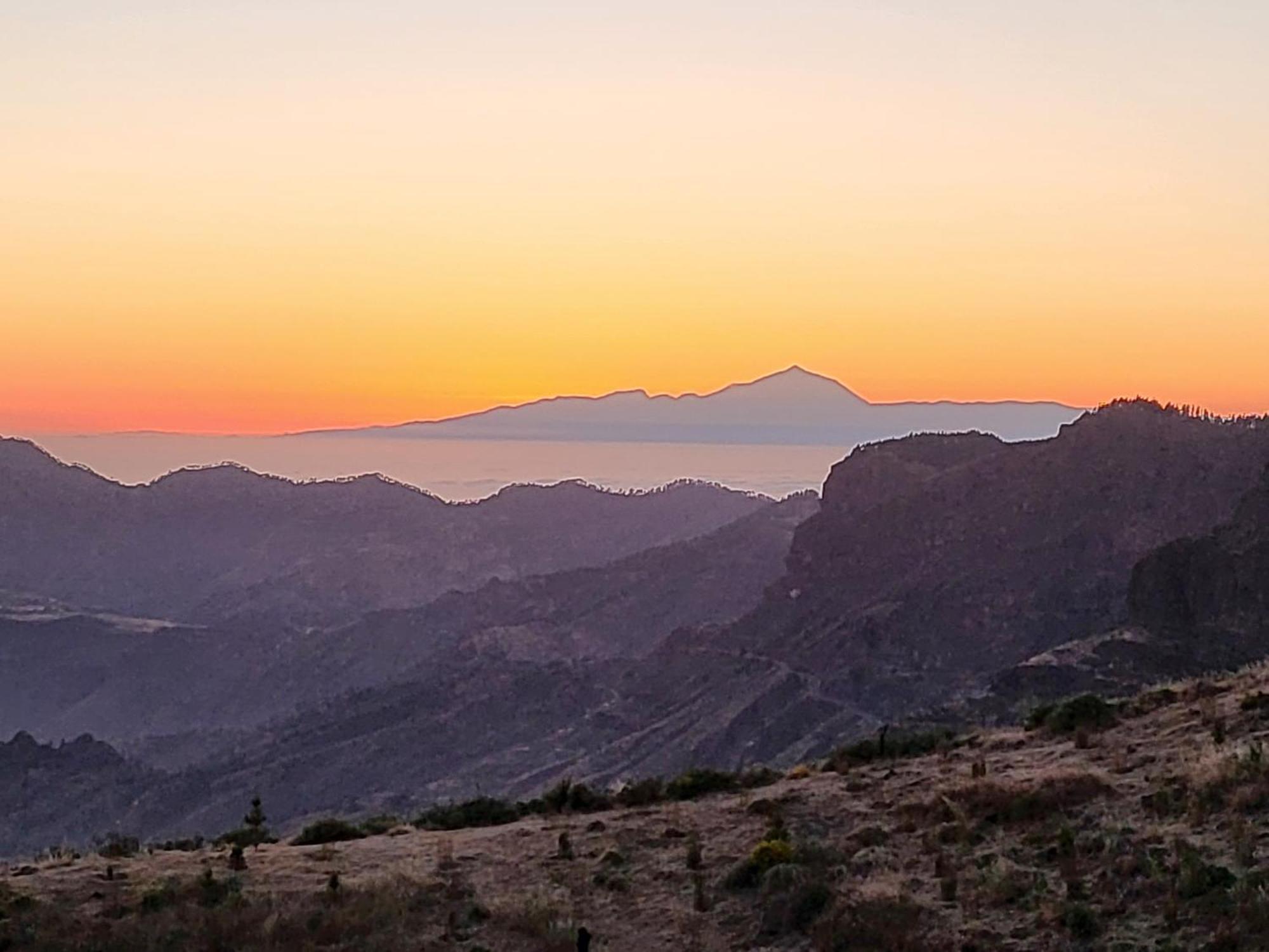 Casa Rural Los Pinares El Juncal De Tejeda ภายนอก รูปภาพ